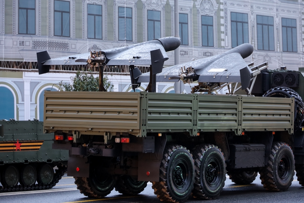 Ipapakita ng Russia ang mga combat drone sa Red Square