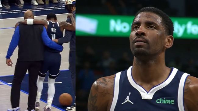 Malakas na sandali sa NBA: Kyrie Irving piniling kumuha ng free throws sa kabila ng season-ending injury