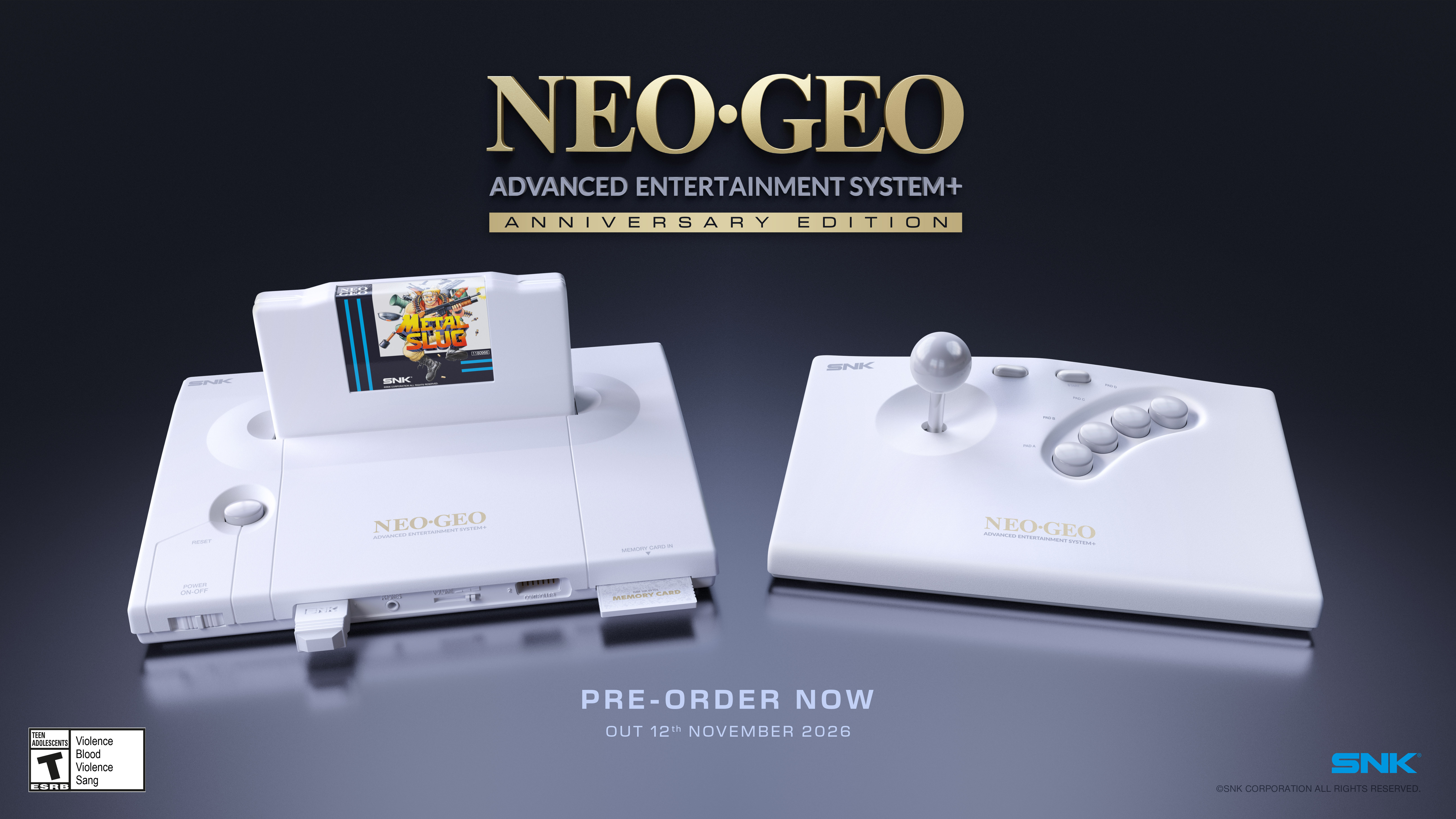 Ang Neo Geo AES+ ay naantala ng halos isang taon