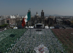 Binasag ng Mexico ang Guinness World Record para sa "World's Largest Football Class" para ipagdiwang ang nalalapit na World Cup
