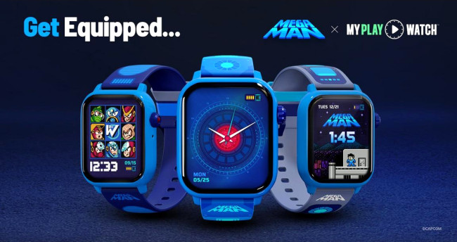 Suriin ang cool na Mega Man smartwatch na ito