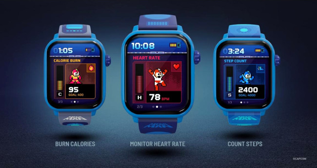Suriin ang cool na Mega Man smartwatch na ito
