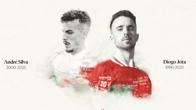 Unang taon nang wala sina Diogo Jota at André Silva: Mga pagpupugay ng Portugal at Liverpool
