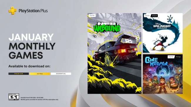 Ang mga miyembro ng PlayStation Plus ay makakakuha ng Need for Speed at Epic Mickey nang libre sa Enero