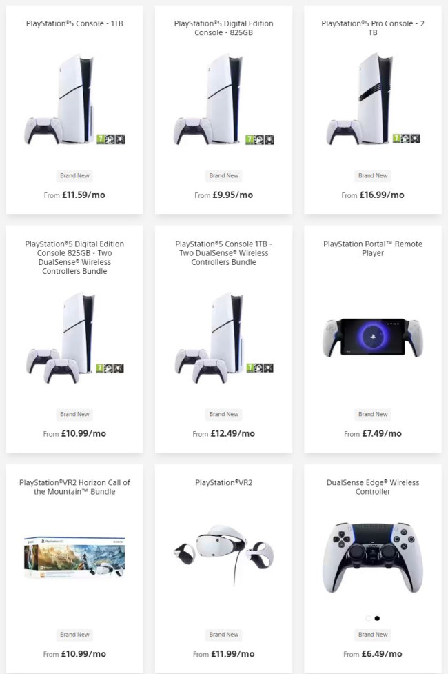 Inilunsad ng Sony ang plano sa pag-upa ng PS5 sa UK na nagsisimula sa £ 9.95 bawat buwan