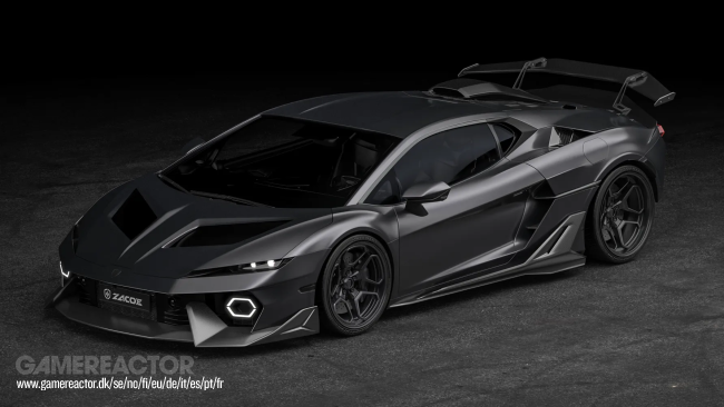 Inihayag ni Zacoe ang ligaw na Lamborghini Temerario body kit