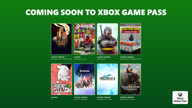 Avatar: Frontiers of Pandora, Kingdom Come: Deliverance II, at marami pang iba papunta sa Game Pass