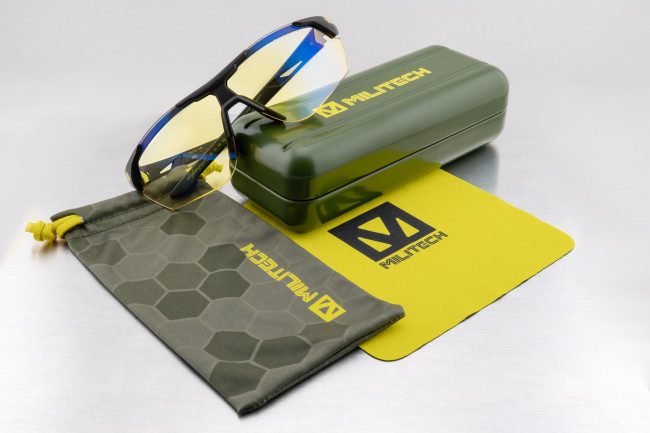 Gunnar Optiks Cyberpunk 2077 Militech Glasses