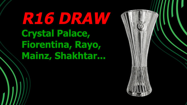 UEFA Conference League draw: mga karibal para sa round of 16 inihayag, buong bracket