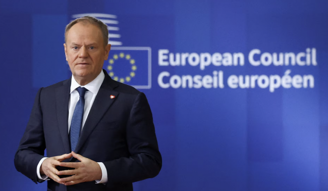 Donald Tusk: Binalikan ng mga lider ng EU ang plano na gamitin ang mga frozen na ari-arian ng Russia upang pondohan ang Ukraine
