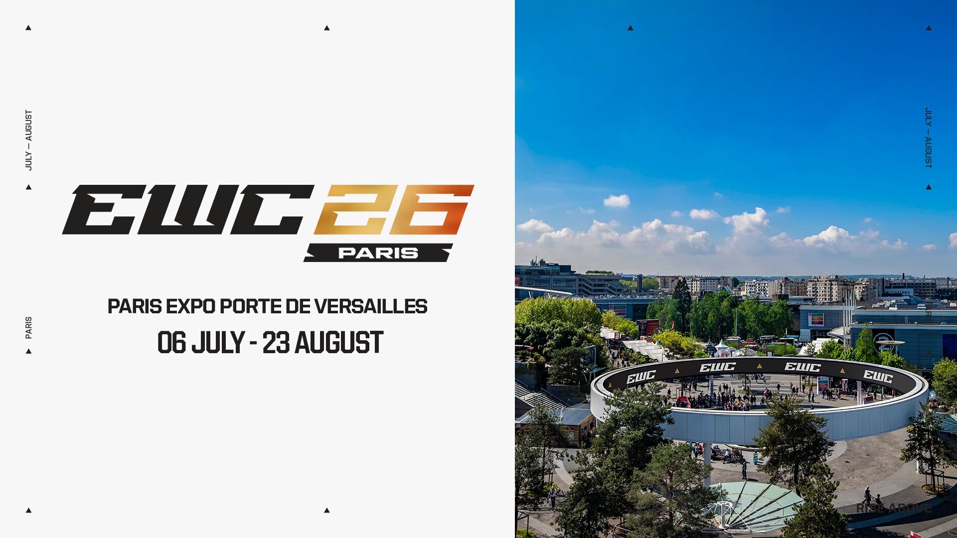 Inihayag ang venue ng Esports World Cup 2026 bilang Paris Expo Porte de Versailles