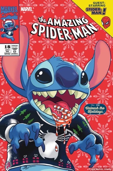 Bumalik si Stitch upang biyayaan ang mga pabalat ng ilang paparating na komiks ng Marvel