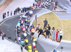 Dalawang binatilyo ang nag-ulat sa pulisya dahil sa pagtatangkang hawakan ang mga rider sa Giro d'Italia: "Huwag kang maging katulad ng taong ito"
