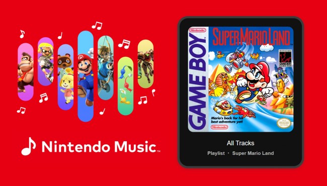 Ang soundtrack ng Super Mario Land ay maaari na ngayong tangkilikin sa pamamagitan ng Nintendo Music