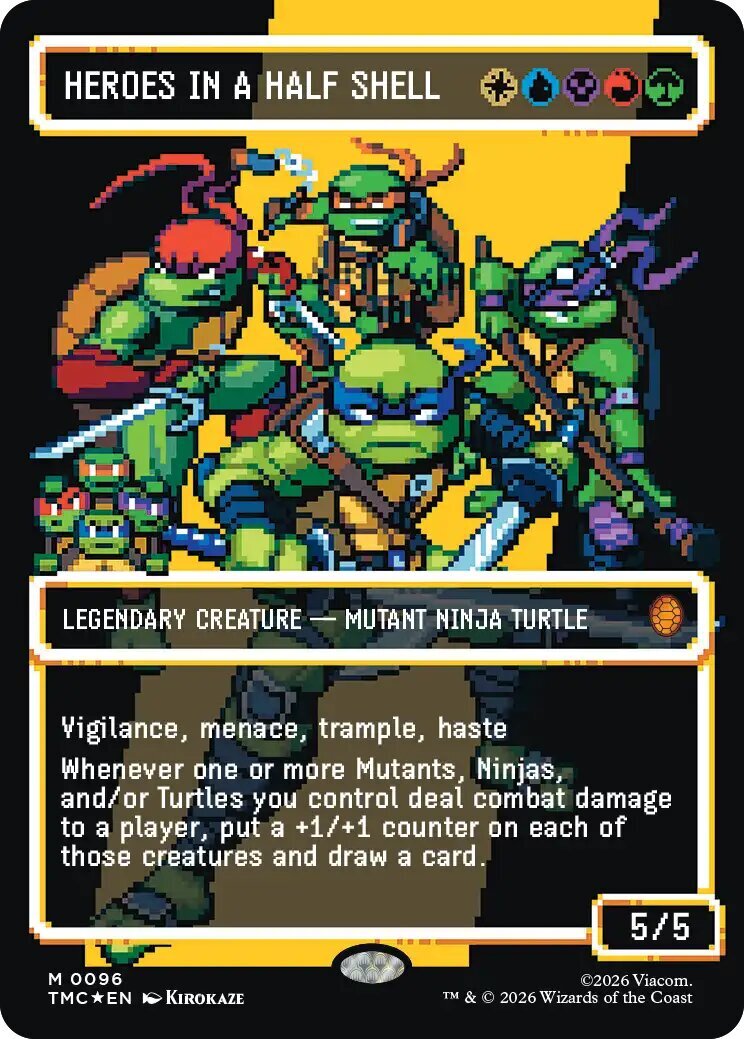 Magic: Ang koleksyon ng Teenage Mutant Ninja Turtles ng Pagtitipon ay nagtatampok ng mga card na inspirasyon ng mga laro
