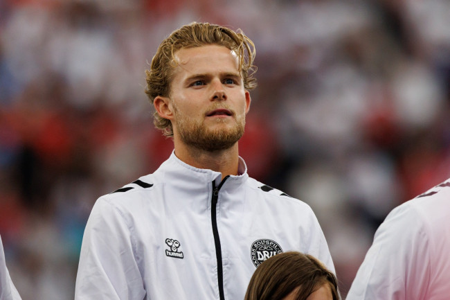 Ang midfielder ng Denmark na si Morten Hjulmand ay malapit nang mag-sign para sa Atlético de Madrid