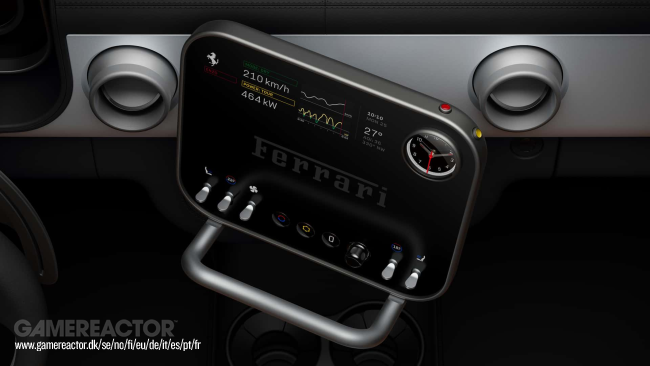 Inihayag ng Ferrari ang interior sa kanilang kauna-unahang EV