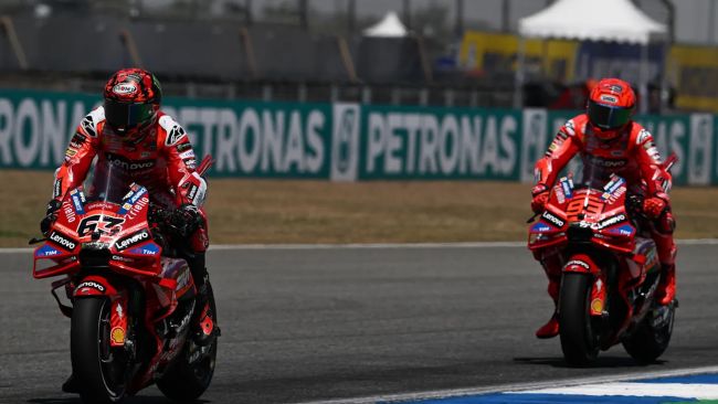 Kinumpirma ng koponan ng MotoGP na Ducati Lenovo na sumali si Pedro Acosta kay Marc Márquez at pinalitan si Pecco Bagnaia