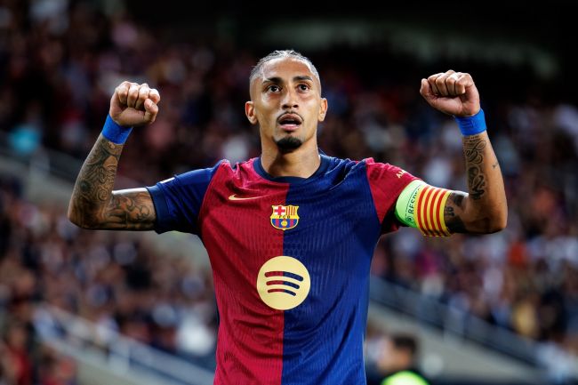 Sinabi ni Raphinha ng Barça na "ang mga patakaran ay naiiba kapag pabor ka o laban sa iyo"