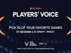 Ang mga nominadong pamagat ng Player's Voice para sa The Game Awards ay inihayag na