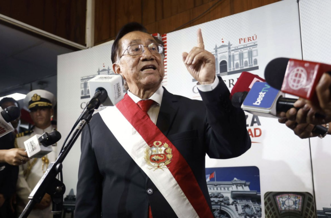 Si José María Balcázar ay naging ika-8 pangulo ng Peru sa loob ng isang dekada