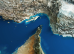 Trump nangako na magpapataw ng naval blockade sa Strait of Hormuz para sa lahat ng barko na papunta at pabalik sa Iran