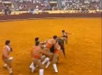 Portuges na bullfighter na nasugatan ng 1,500lbs bull sa Lisbon arena habang patay din ang matandang manonood habang nanonood