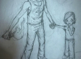 Inihayag ni Neil Druckmann ang orihinal na mga sketch nina Joel at Ellie, tinutukso kung ano ang susunod para sa The Last of Us