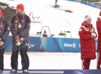 Ang mga German skier ay tumalikod sa Russian sa isang podium ng Winter Paralympics