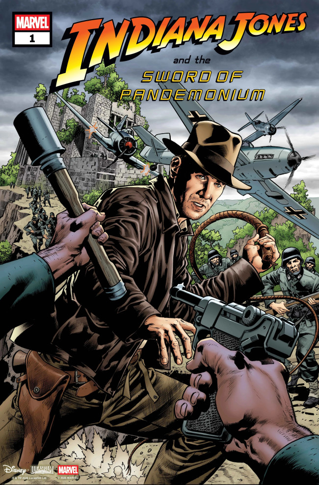 Babalik si Indiana Jones sa komiks ngayong Disyembre sa "The Sword of Pandemonium"