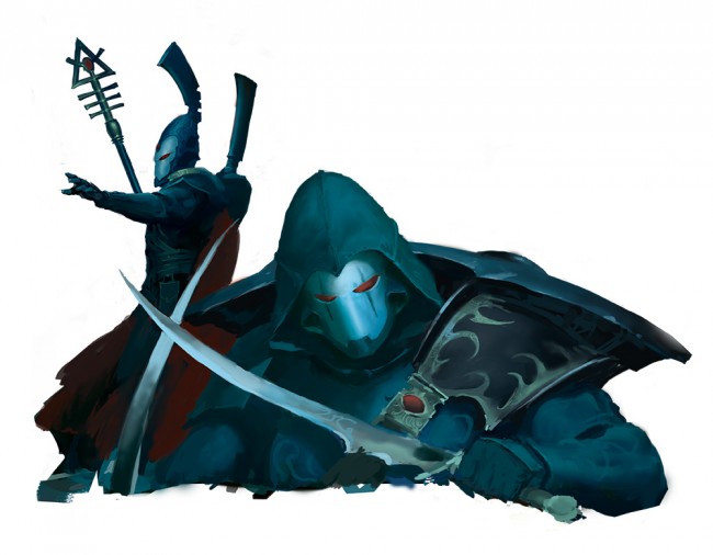 Ang Warhammer ay tila panunukso sa ilang mga bagong modelo ng Aeldari Corsair