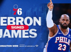 Nagulat ang mga tagahanga nang maglaro si LeBron James para sa Philadelphia ngunit hindi siya titira doon; mananatili sa New York