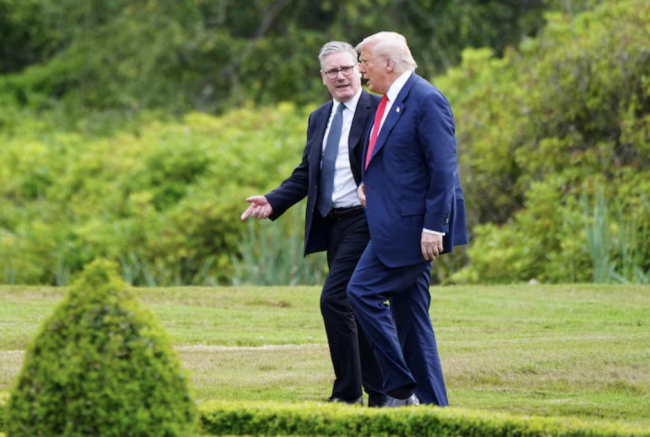 Sinabi ni Trump na "malungkot na makita" ang relasyon ng US-UK dahil sa mga welga sa Iran