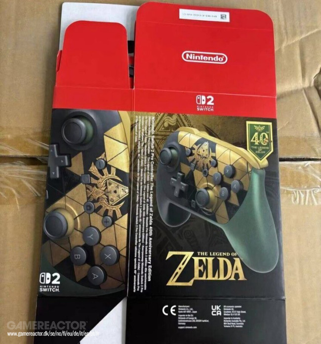 Leak: Nakumpirma na ang Nintendo Switch 2 - The Legend of Zelda edition, pati na rin ang Pro Controller