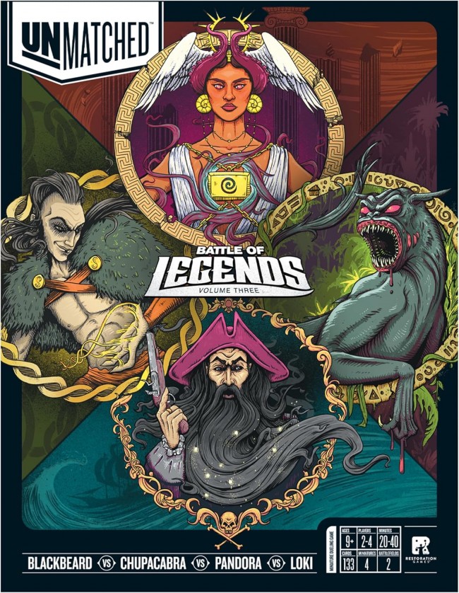 Naglaro kami ng mga board game kasama ang mga pirata, diyos at halimaw sa Unmatched: Battle of Legends - Volume Three