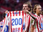 Si Antoine Griezmann ay naging unang manlalaro ng Atl&eacute;tico de Madrid na nakapuntos ng 200 mga layunin sa panahon ng 5-1 na pag-ruta ng Frankfurt