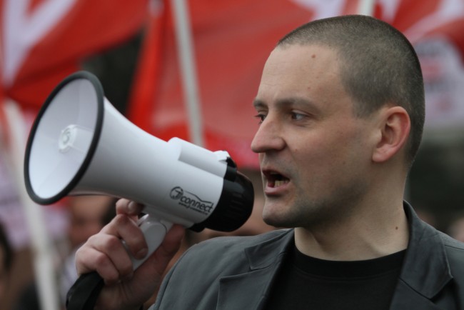 Russian opposition figure Sergei Udaltsov, hinatulan ng anim na taong pagkabilanggo