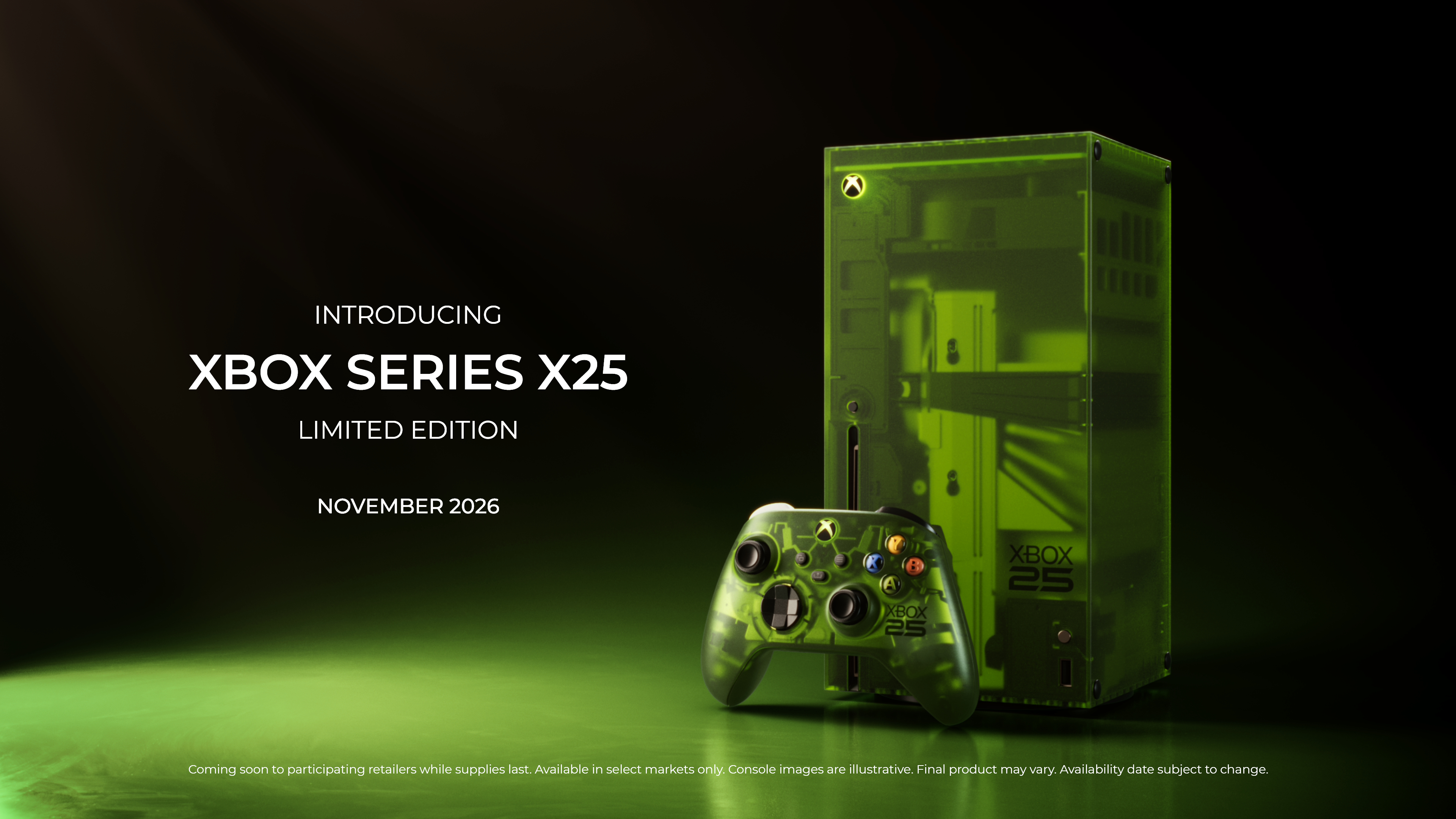 Ang ika-25 anibersaryo ng Xbox Series X25 ay sinasabing kasing halaga ng PS5 Pro