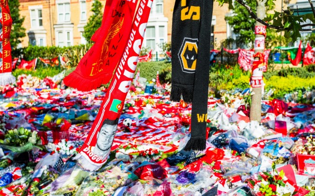 Ang mga anak na lalaki ni Diogo Jota ay sasali sa mga mascot bago ang laban ng Liverpool at Wolves sa Sabado, ang kanyang mga dating club