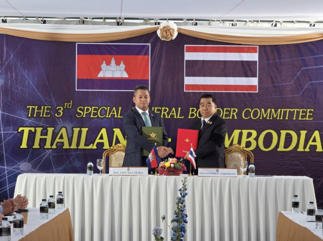 Thailand at Cambodia nagkasundo sa ikalawang tigil-putukan