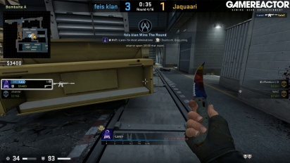CSGO: Gamereactor 2v2 January tournament - feis klan vs Jaquaari on train