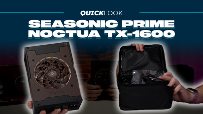 Seasonic Prime TX-1600 Noctua Edition (Quick Look) - Tahimik na Operasyon