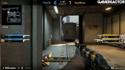 CSGO: Gamereactor 2v2 February tournament - DeafBros vs T0ks1k on train