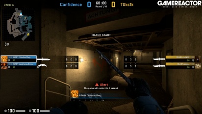 CSGO: Gamereactor 2v2 February tournament - Confidence vs T0ks1k on overpass