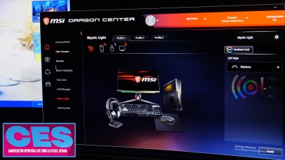 CES20 - MSI Dragon Center 2020 Interview
