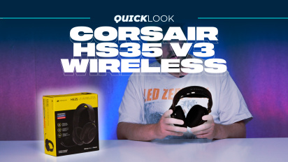 Corsair HS35 v3 Wireless Gaming Headset (Quick Look) - Pinahusay na Kaginhawahan
